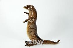 Vintage Goebel Standing Sea Otter W Germany 7 Figurine Nice