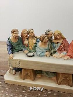 Vintage Goebel The Last Supper from Leonardo da Vinci Painting Ceramic W Germany