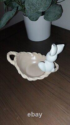 Vintage Goebel W Germany Bunny on Basket Figure