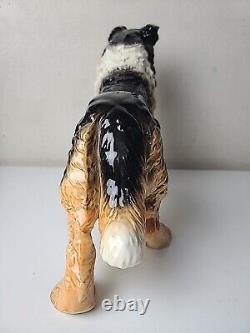 Vintage Goebel West Germany Very Large Collie Dog Figurine Statue 17 x 12 x 6