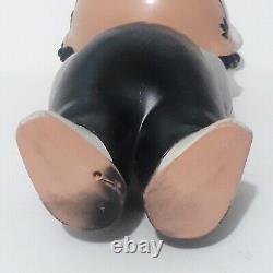 Vintage Goebel ZDF 10 inch MAINZELMÄNNCHEN Rubber/Vinyl Figure