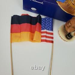 Vintage Hummel Figurine Number 103 739/I Call to Glory with Flags