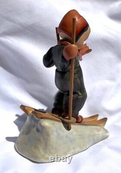 Vintage Hummel Figurine Skier 59 Approx. 5.75 Tall TMK 1