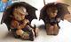 Vintage Hummel Goebel Figurines Boy & Girl With Umbrellas Rare