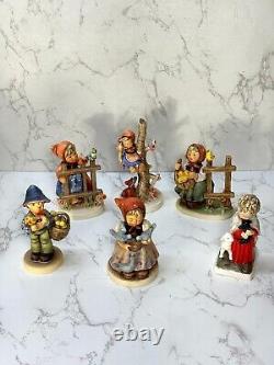 Vintage Hummel Goebel Figurines Lot Germany 6 Figures