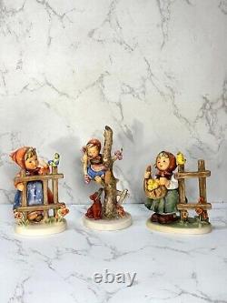 Vintage Hummel Goebel Figurines Lot Germany 6 Figures