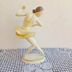 Vintage Hutschenreuther Lady Dance Art Deco Germany 9 High (Inv. 3014)