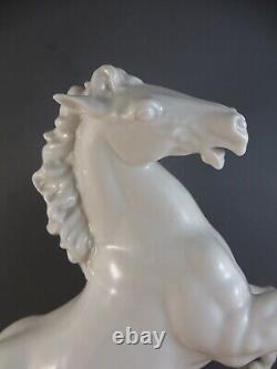 Vintage Hutschenreuther Large White Stallion 12 Horse Figurine G. Granget
