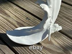 Vintage Kaiser West Germany Dolphin 9 porcelain signed W. G. Stunning