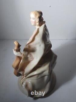 Vintage Karl Ens Woman Playing Cello Figurine from Germany