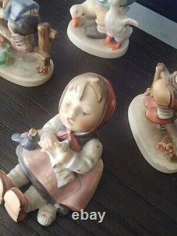 Vintage LOT of 9 W. German Vintage Goebel Hummel figurines Germany