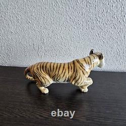 Vintage Lorenz Hutschenreuther Kunstabteilung Selb Germany Tiger Figurine