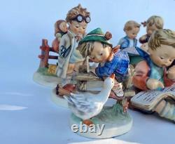 Vintage Lot 13 German Goebel MI Hummel Porcelain Figurine Collection TMK 3, 6