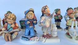 Vintage Lot 13 German Goebel MI Hummel Porcelain Figurine Collection TMK 3, 6