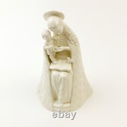 Vintage MJ Hummel West Germany Flower Madonna & Child Jesus Bird 8.25 10/4