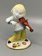 Vintage Metzler & Ortloff Walter Bosse Art Deco Porcelain Musician Violinist