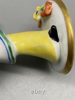 Vintage Metzler & Ortloff Walter Bosse Art Deco Porcelain Musician Violinist