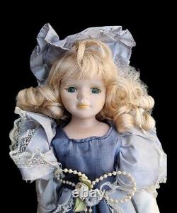 Vintage Old Antique Porcelain Beautiful Doll Girl Toy Figure / Statue Germany