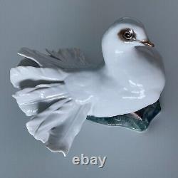 Vintage Pair of White Doves, Rosenthal by Heindenreich, Germany, 1930's