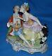 Vintage Porcelain Figurine Group Of Two Young Lovers, Germany