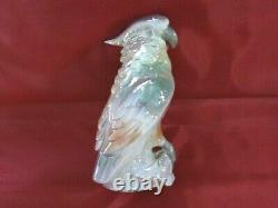 Vintage Porcelain Parrot Figurine Germany