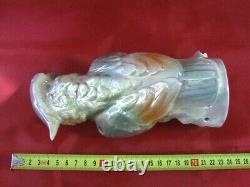 Vintage Porcelain Parrot Figurine Germany