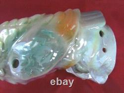 Vintage Porcelain Parrot Figurine Germany