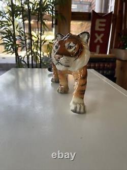 Vintage Procelain Goebel WGermany Bengal Tiger 18 Long
