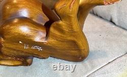 Vintage RS Raumschmuck Wood Nude Lady Figurine #1282 15 W. Germany MINT