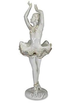 Vintage Rosenthal Ballerina Figurine 13.38x4.5 Read