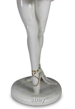 Vintage Rosenthal Ballerina Figurine 13.38x4.5 Read