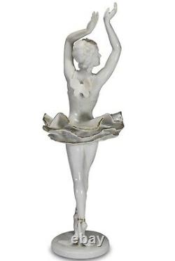 Vintage Rosenthal Ballerina Figurine 13.38x4.5 Read