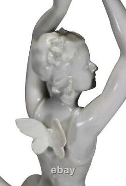 Vintage Rosenthal Ballerina Figurine 13.38x4.5 Read