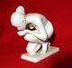 Vintage Rosenthal Erns Wenck Signed Nude Woman Drinking Figurine 752/1 Germany