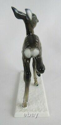Vintage Rosenthal Germany Porcelain Prancing Fawn Baby Deer Figurine