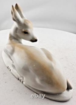 Vintage Rosenthal Germany T. Karner 12 Fawn Deer Figurine 5 Long