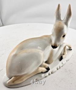 Vintage Rosenthal Germany T. Karner 12 Fawn Deer Figurine 5 Long