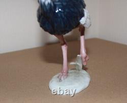 Vintage Rosenthal Porcelain Figurine Ostrich 5312 Classic Rose Collection 7.4