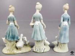Vintage Tengra & Gerold Porzellan Porcelain Figurines/5 PCS