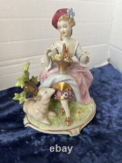 Vintage Unterweissbach 8324 Rare Figurine Beautiful