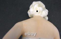 Vintage Unterweissbach German Porcelain Figurine BATHING BEAUTY, K. Steiner 9319