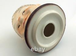 Vintage W Goebel West Germany Tabacco Jar Humidor Friar Tuck Monk 6.5in K194