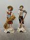 Vintage West Geman Goebel Hummel Pair Of Figurines Farmer Sickle Wheat Bochmann