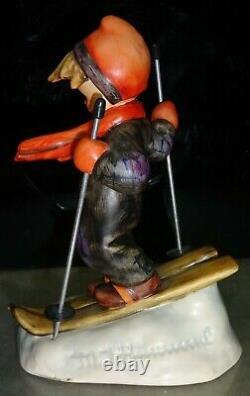 Vintage XX' Goebel Hummel SKIER BOY ON SLOPE Figurine # 59 TMK 6