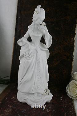 Vtg German Bisque porcelain Figurine statue marked 1950's