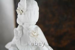 Vtg German Bisque porcelain Figurine statue marked 1950's