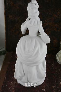 Vtg German Bisque porcelain Figurine statue marked 1950's