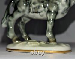 Vtg Hutschenreuther Porcelain Figurine Germany Bremen Town Musicians 1950s A+