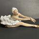 Wallendorf Vintage German Porcelain Swan Ballerina Figurine