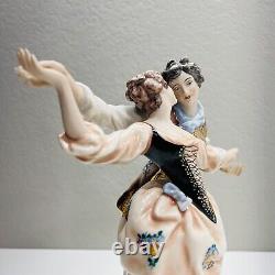 Wessel Frankenthal Germany Antique Porcelain Dancers victorian dancers